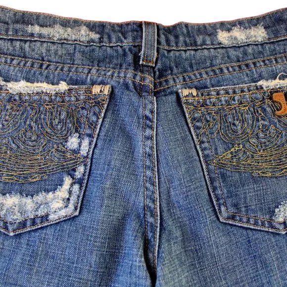 Joe’s Vintage Series 1971, Distressed, Boot Cut Size 26 30"x32.5" - Picture 4 of 8